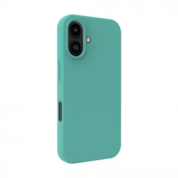 Evelatus Apple iPhone 16 Capa de Silicone Premium MagSafe Soft Touch Teal