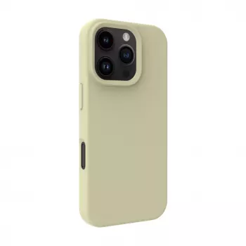 Evelatus Apple iPhone 16 Pro Max Capa de Silicone Premium MagSafe Soft Touch Natural Titanium