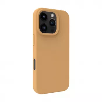 Evelatus Apple iPhone 16 Pro Capa de Silicone Premium MagSafe Soft Touch Desert Titanium