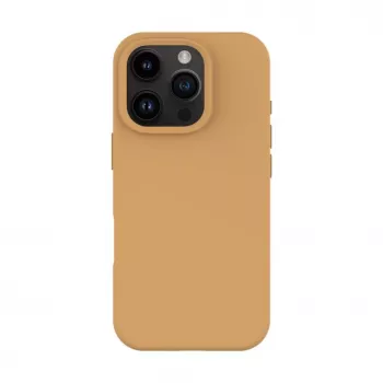 Evelatus Apple iPhone 16 Pro Max Capa de Silicone Premium MagSafe Soft Touch Desert Titanium