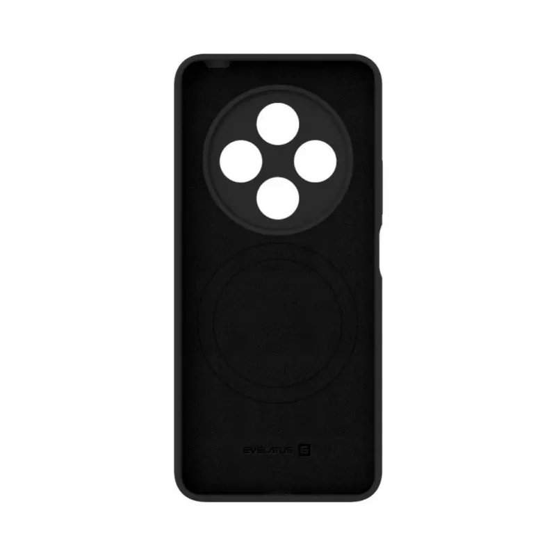 Evelatus Xiaomi Redmi 14C 4G/ 14C 5G / Redmi A4 / POCO C75 Capa de Silicone Premium Magnética Soft Touch Preto