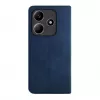 Evelatus Capa tipo livro em pele PU para Xiaomi Redmi Note 14 5G azul-escuro