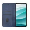 Evelatus Capa tipo livro para Xiaomi Redmi Note 14 Pro 4G / Poco X7 azul-escuro