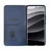 Evelatus Capa tipo livro para Xiaomi Redmi Note 14 Pro Plus azul-escuro