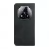 Evelatus Capa tipo livro para Xiaomi Redmi Note 14 Pro Plus preta
