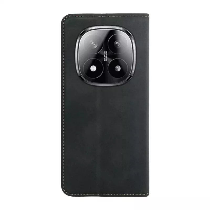 Evelatus Capa tipo livro para Xiaomi Redmi Note 14 Pro Plus preta
