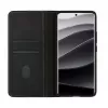 Evelatus Capa tipo livro para Xiaomi Redmi Note 14 Pro Plus preta