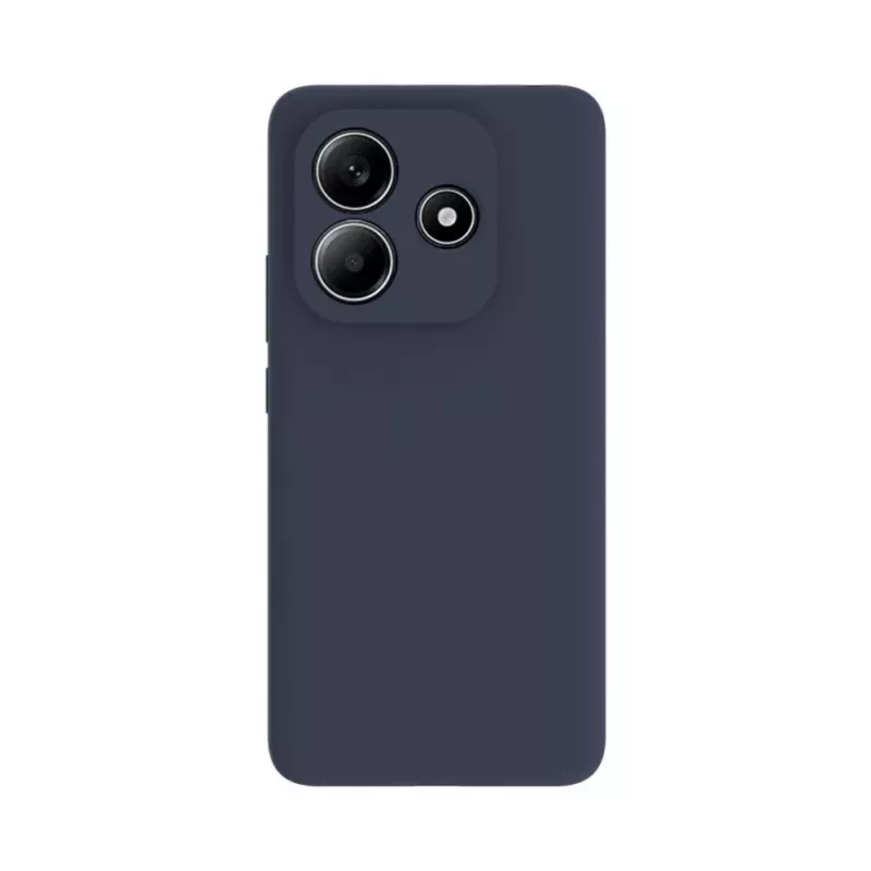 Evelatus Capa em silicone Premium Magnetic Soft Touch para Xiaomi Redmi Note 14 azul-escuro
