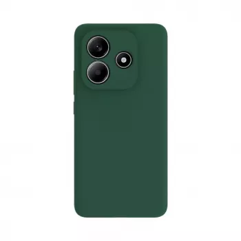 Evelatus Capa em silicone Premium Magnetic Soft Touch para Xiaomi Redmi Note 14 verde