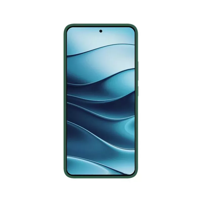 Evelatus Capa em silicone Premium Magnetic Soft Touch para Xiaomi Redmi Note 14 verde