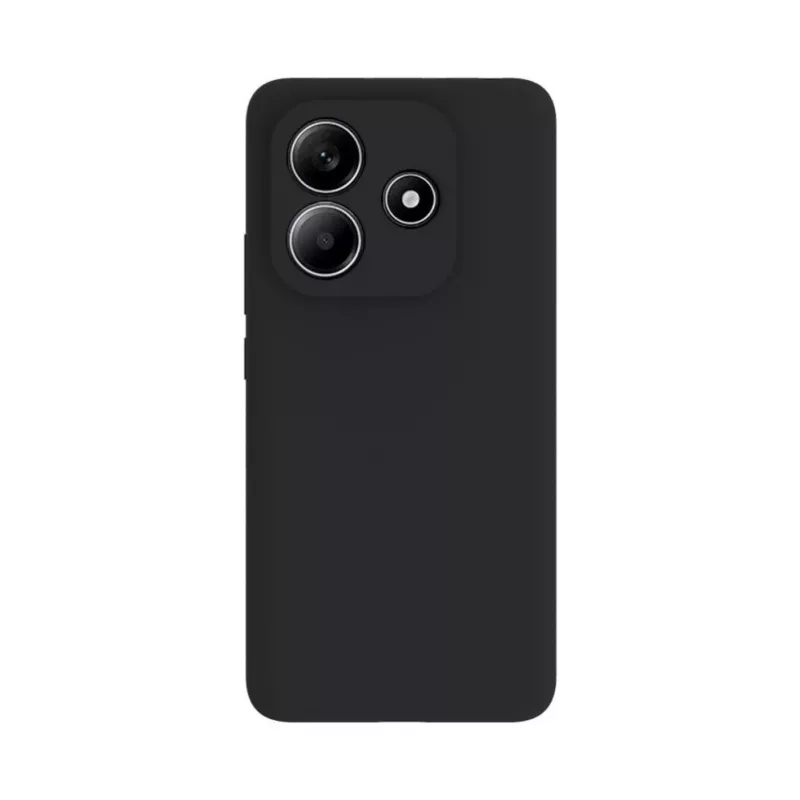 Evelatus Capa em silicone Premium Magnetic Soft Touch para Xiaomi Redmi Note 14 preta