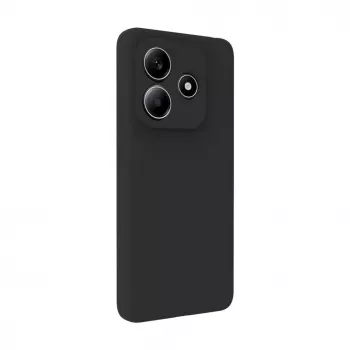 Evelatus Capa em silicone Premium Magnetic Soft Touch para Xiaomi Redmi Note 14 preta