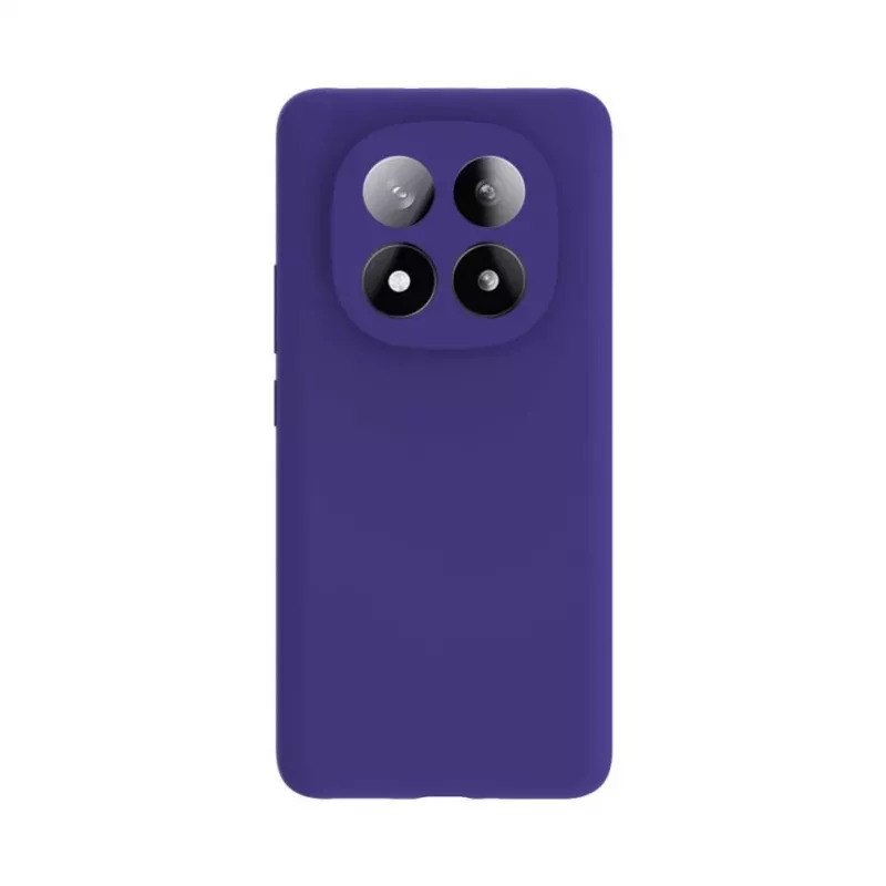 Evelatus Capa em silicone Premium Magnetic Soft Touch para Xiaomi Redmi Note 14 Pro 4G / Poco X7 roxa