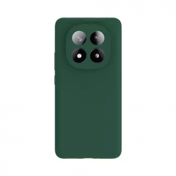 Evelatus Capa em silicone Premium Magnetic Soft Touch para Xiaomi Redmi Note 14 Pro 4G / Poco X7 verde
