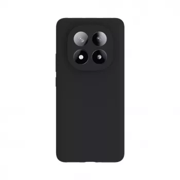 Evelatus Capa em silicone Premium Magnetic Soft Touch para Xiaomi Redmi Note 14 Pro 4G / Poco X7 preta