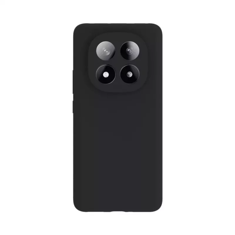 Evelatus Capa em silicone Premium Magnetic Soft Touch para Xiaomi Redmi Note 14 Pro 4G / Poco X7 preta