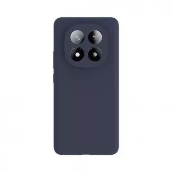 Evelatus Capa em silicone Premium Magnetic Soft Touch para Xiaomi Redmi Note 14 Pro Plus azul-escuro