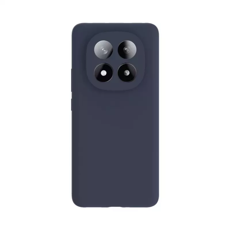 Evelatus Capa em silicone Premium Magnetic Soft Touch para Xiaomi Redmi Note 14 Pro Plus azul-escuro