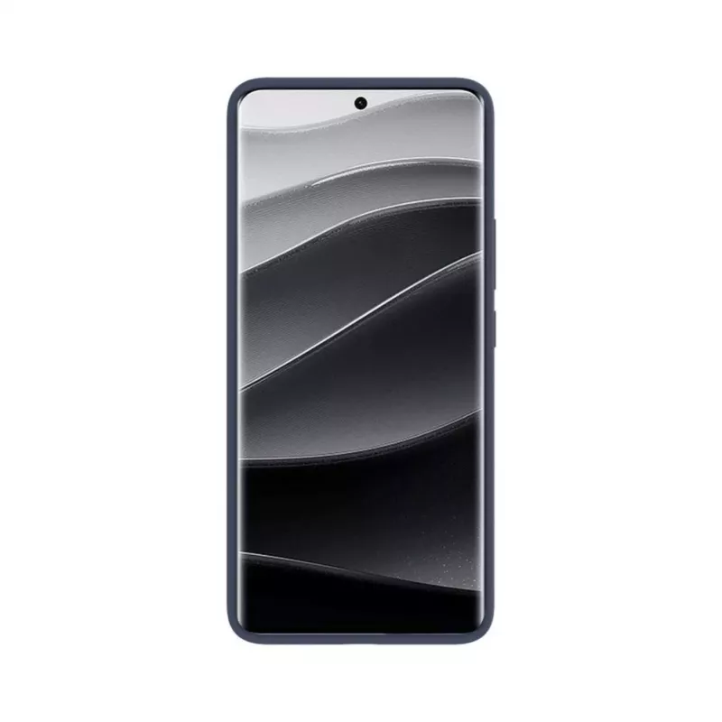 Evelatus Capa em silicone Premium Magnetic Soft Touch para Xiaomi Redmi Note 14 Pro Plus azul-escuro