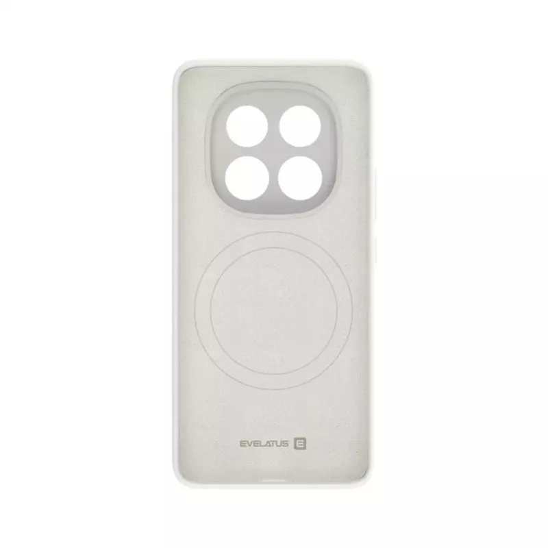 Evelatus Capa em silicone Premium Magnetic Soft Touch para Xiaomi Redmi Note 14 Pro Plus pedra