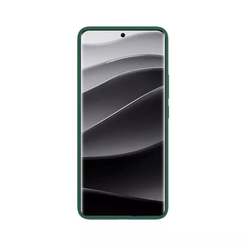 Evelatus Capa em silicone Premium Magnetic Soft Touch para Xiaomi Redmi Note 14 Pro Plus verde