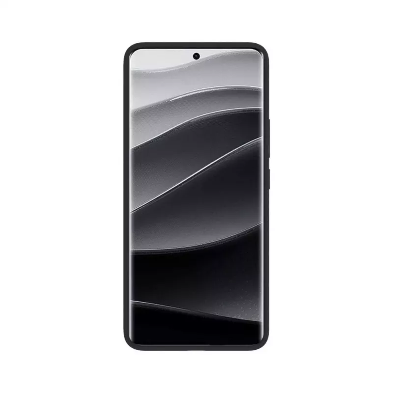 Evelatus Capa em silicone Premium Magnetic Soft Touch para Xiaomi Redmi Note 14 Pro Plus preta