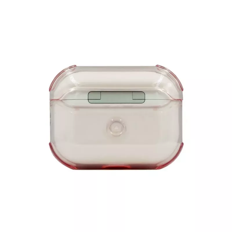 Evelatus Capa protetora em TPU para Apple AirPods Pro rosa transparente