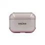 Evelatus Capa protetora em TPU para Apple AirPods Pro rosa transparente