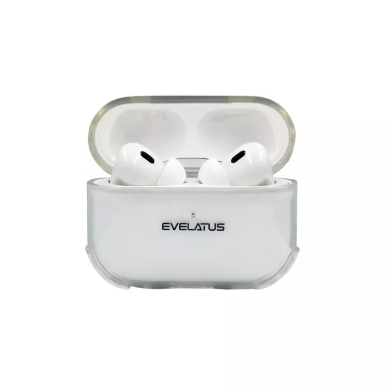 Evelatus Capa protetora em TPU para Apple AirPods Pro transparente