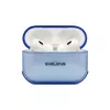Evelatus Capa protetora em TPU para Apple AirPods Pro azul transparente