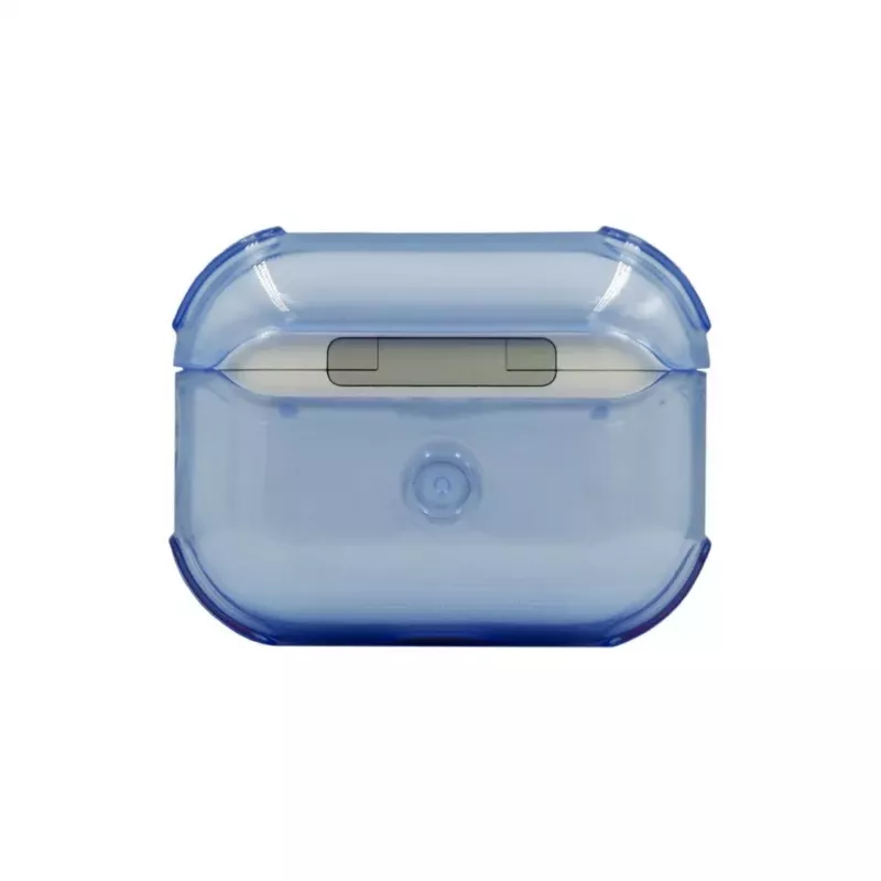 Evelatus Capa protetora em TPU para Apple AirPods Pro azul transparente