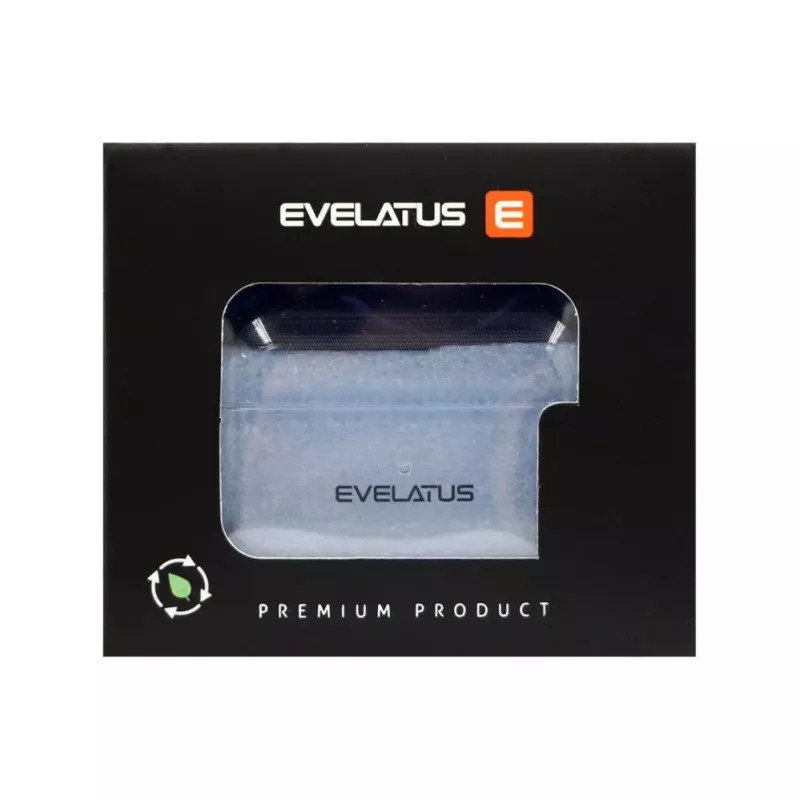 Evelatus Capa protetora em TPU para Apple AirPods Pro azul transparente