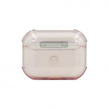 Evelatus Capa protetora em TPU para Apple AirPods 3 rosa transparente
