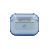 Evelatus Capa protetora em TPU para Apple AirPods Pro 2 azul transparente
