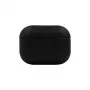 Evelatus Capa protetora em silicone para Apple AirPods 4 preta