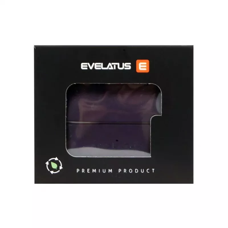 Evelatus Capa protetora em silicone para Apple AirPods 4 roxo-escuro