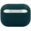 Evelatus Capa protetora em silicone para Apple AirPods 4 verde-escuro