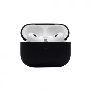 Evelatus Capa protetora em silicone para Apple AirPods 3 preta