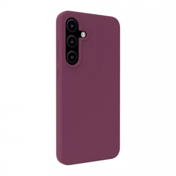 Evelatus Samsung Galaxy S25 Plus Capa de Silicone Soft Touch Premium Magnética Maroon