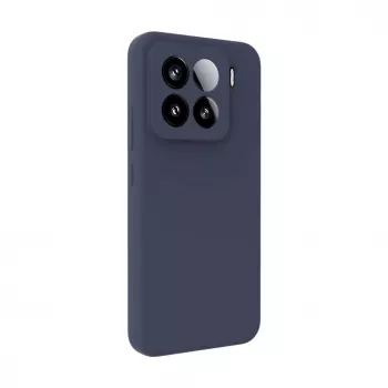 Evelatus Xiaomi 15 Capa de Silicone Soft Touch Premium Magnética Dark Blue