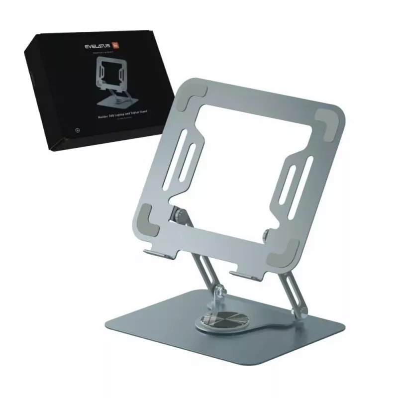 Evelatus Suporte universal L25-C 360 para portátil L25-CHLS Alumínio Prateado