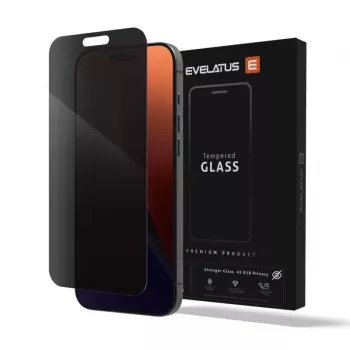 Evelatus Proteção de ecrã Privacy Corning Gorilla Glass Anti-Static 3D Full Cover 10X Stronger para Samsung Galaxy S24 FE