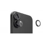 Evelatus Proteção de lentes da câmara Armor para Apple iPhone 16 / 16 Plus Preto