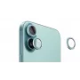 Evelatus Proteção de lentes da câmara Armor para Apple iPhone 16 / 16 Plus Teal