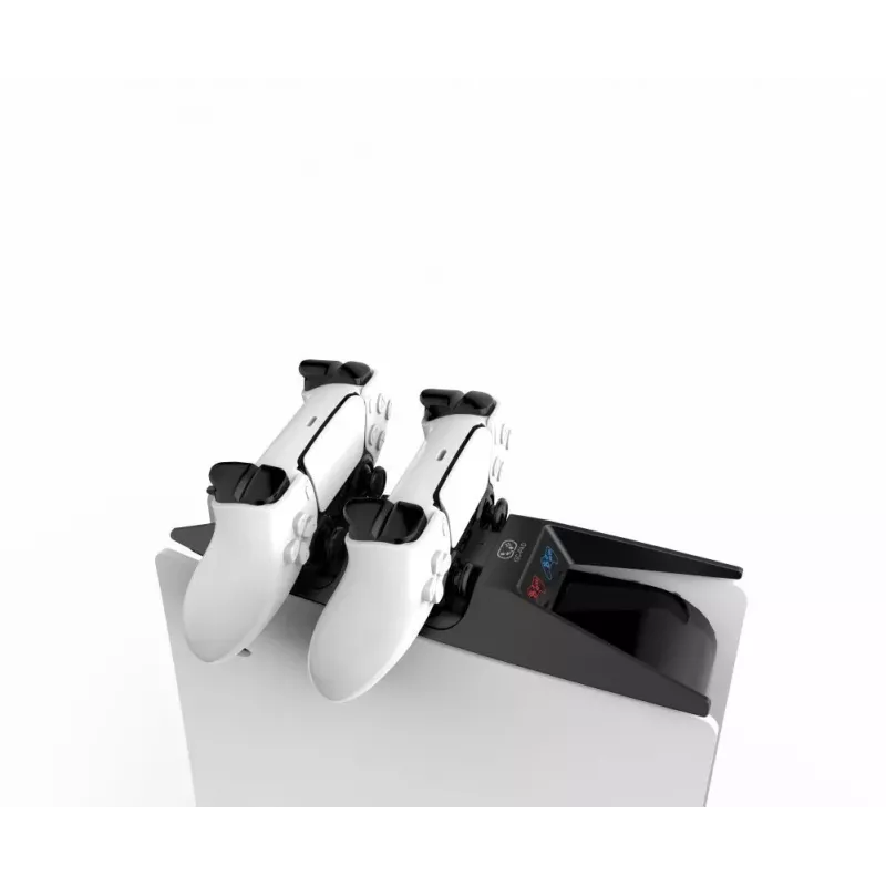 iLike P-5 Estação de Carregamento Duplo e Rápido para Sony PlayStation 5 PS5 Preto