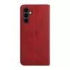 Evelatus Samsung Galaxy A56 Capa Tipo Livro Vermelho