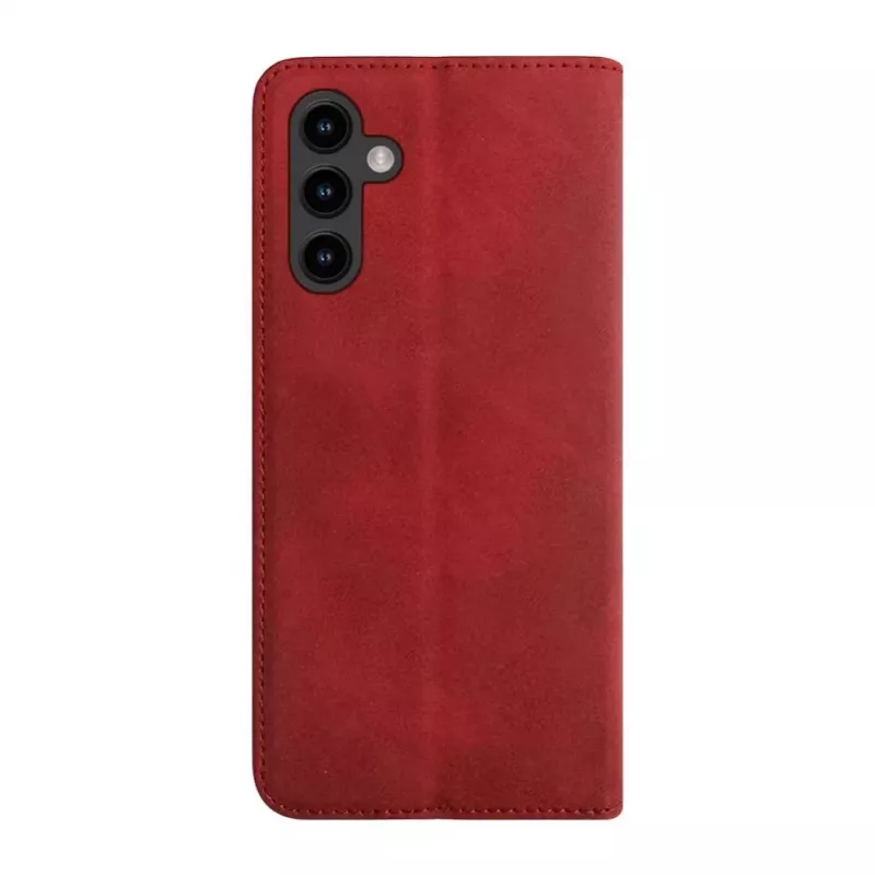 Evelatus Samsung Galaxy A56 Capa Tipo Livro Vermelho