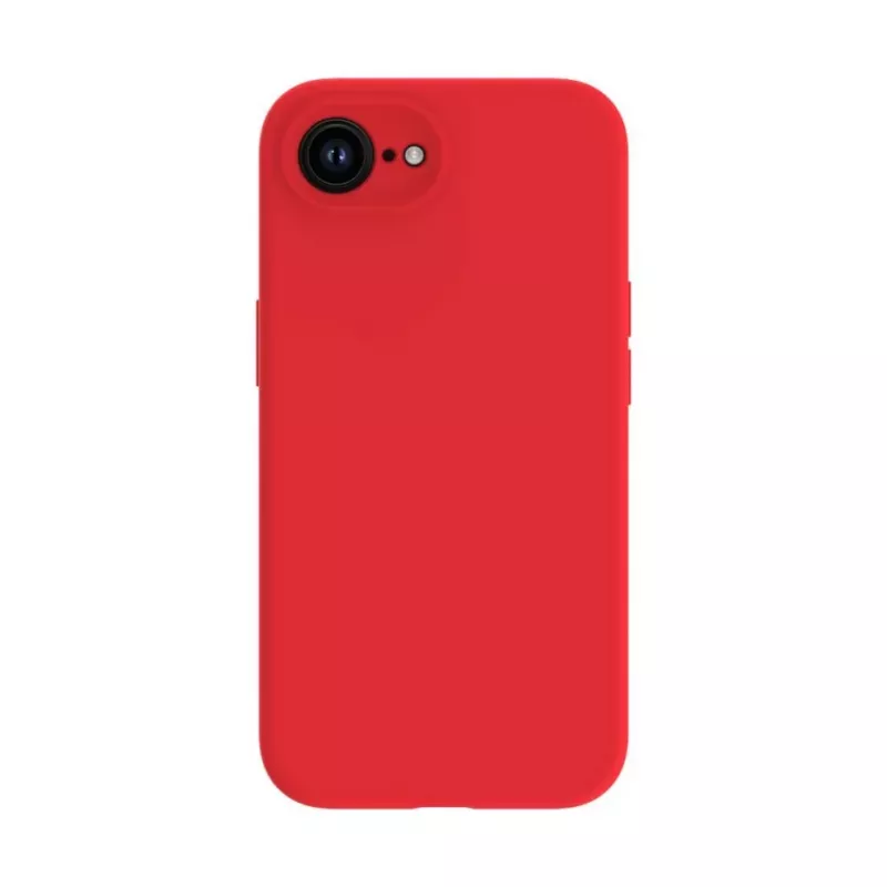 Evelatus Apple iPhone 16e / SE4 Capa de Silicone Soft Touch Premium MagSafe Vermelho
