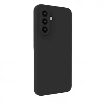 Evelatus Samsung Galaxy A56 Capa de Silicone Soft Touch Magnética Premium Preto