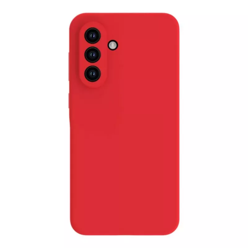 Evelatus Samsung Galaxy A56 Capa de Silicone Soft Touch Magnética Premium Vermelho